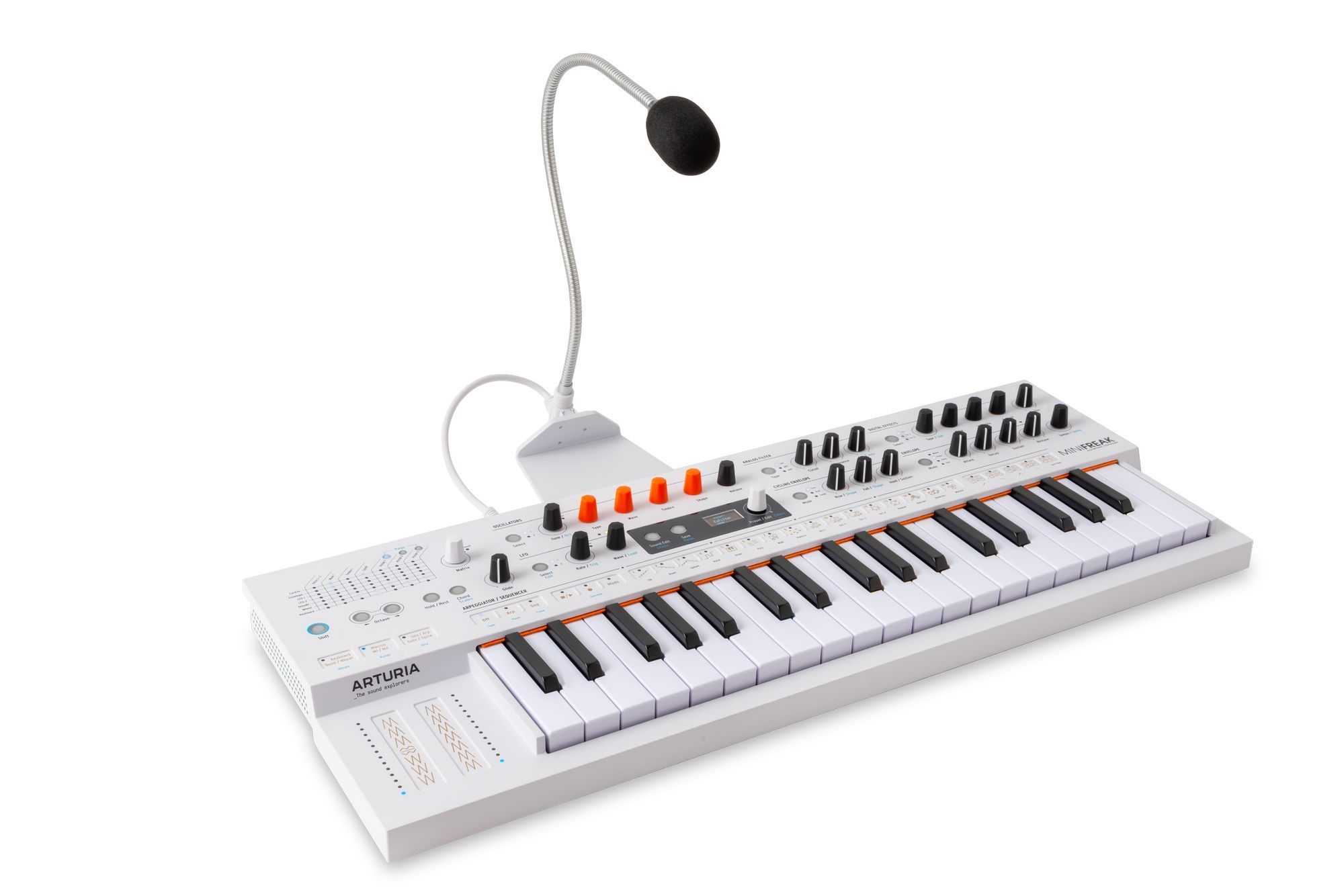 30 cm gooseneck microphone + stand